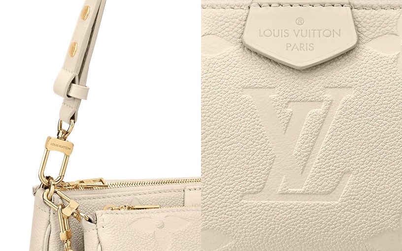 2021奶油白精品包推薦1:LOUIS VUITTON MULTI POCHETTE ACCESSOIRES,NT75,500