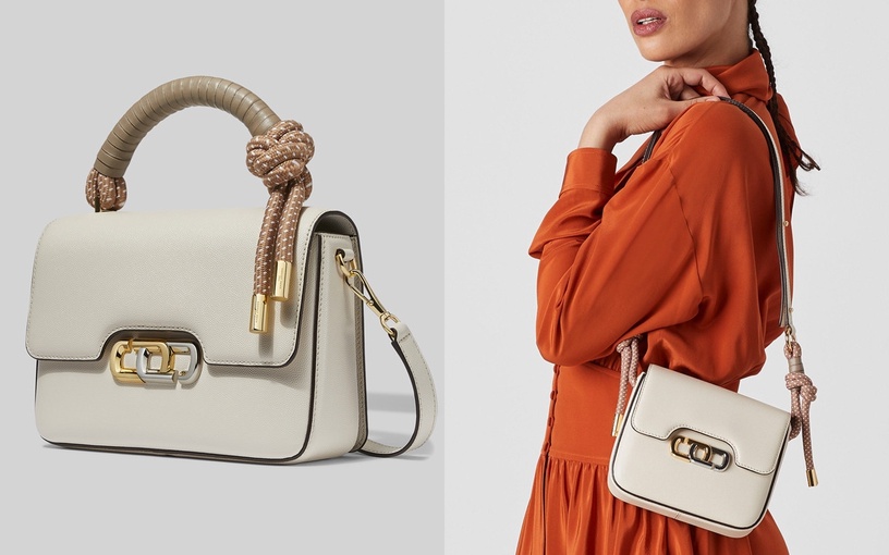 2021奶油白精品包推薦10:Marc Jacobs The J Link肩背包,NT18,900