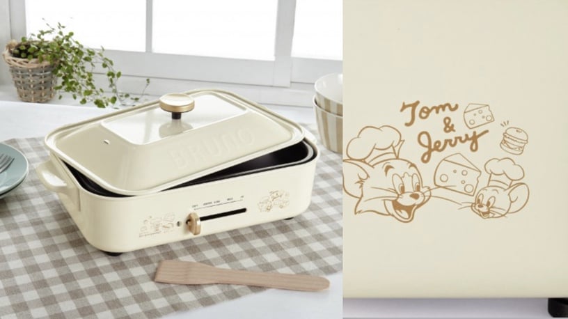 湯姆貓與傑利鼠 x Belle Maison居家用品：BRUNO小型電烤盤