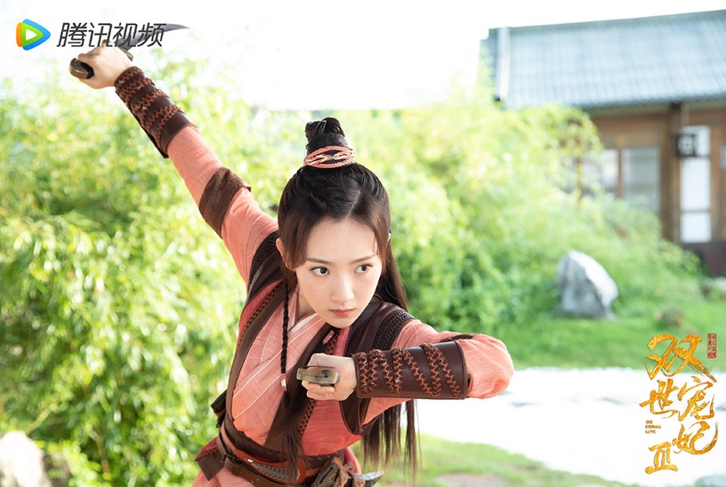 網評2021古裝劇「最美俠女」TOP 9:孫藝寧 飾演《雙世寵妃3》鏡心
