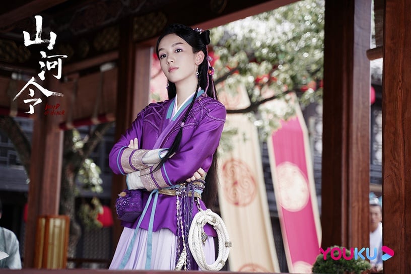 網評2021古裝劇「最美俠女」TOP 4:周也 飾演《山河令》顧湘