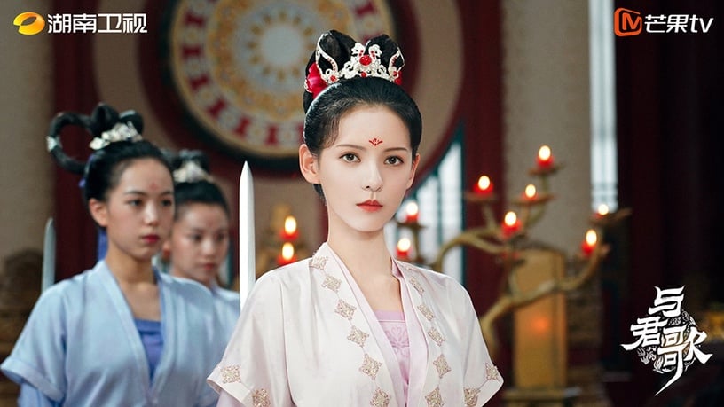 網評2021古裝劇「最美俠女」TOP 3:張予曦 飾演《與君歌》程若魚