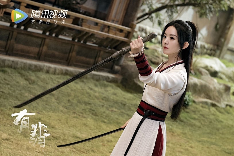 網評2021古裝劇「最美俠女」TOP 1:趙麗穎 飾演《有翡》周翡