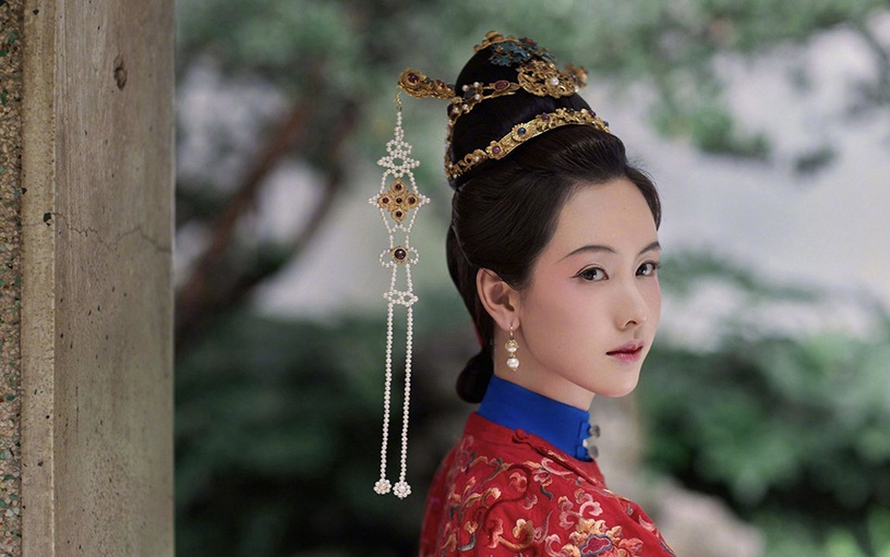 古裝劇《玉樓春》古裝美人8:陳都靈 飾演 孫有德