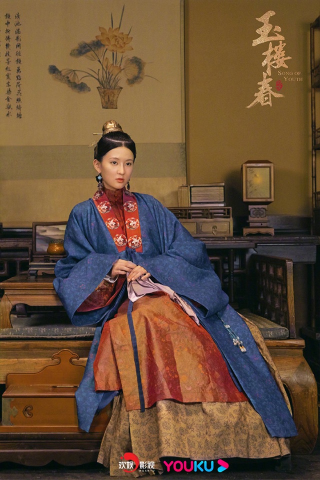 古裝劇《玉樓春》古裝美人9:喬欣 飾演 孫有容