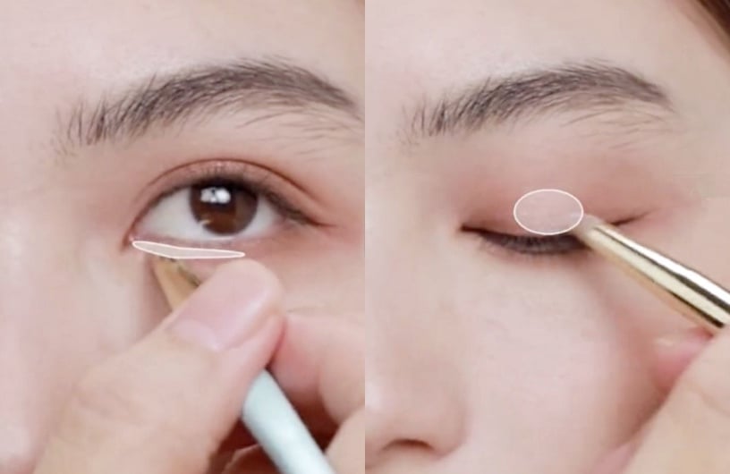 化妝師親授最全眼影範本!杏仁形、四邊形、三角形眼影畫法教學,不同眼型適合眼影畫法