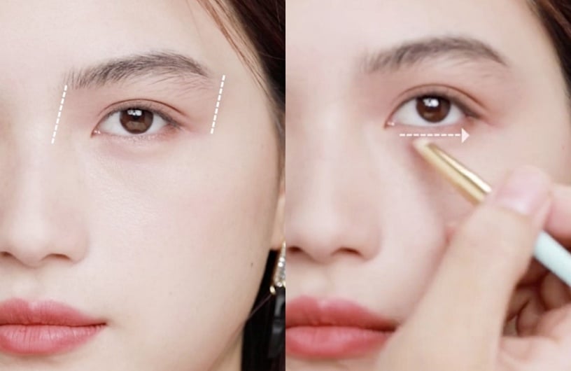 化妝師親授最全眼影範本!杏仁形、四邊形、三角形眼影畫法教學,不同眼型適合眼影畫法