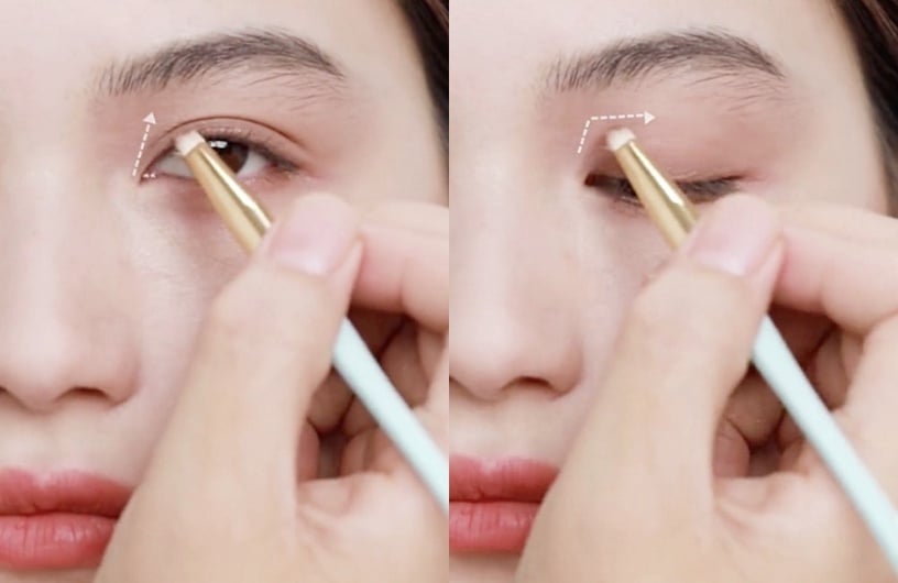 化妝師親授最全眼影範本!杏仁形、四邊形、三角形眼影畫法教學,不同眼型適合眼影畫法