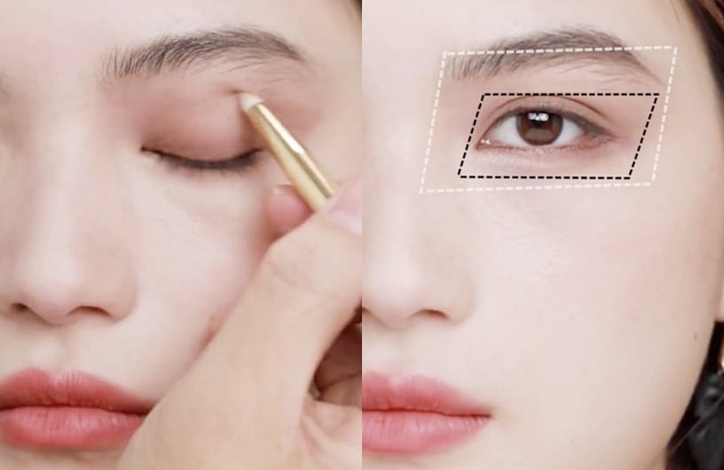 化妝師親授最全眼影範本!杏仁形、四邊形、三角形眼影畫法教學,不同眼型適合眼影畫法
