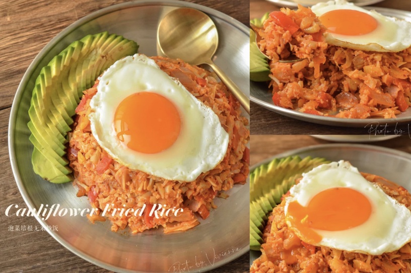 低卡「花椰菜飯」食譜大公開!美味西班牙海鮮飯、泡菜培根花椰菜炒飯,減肥必收藏!