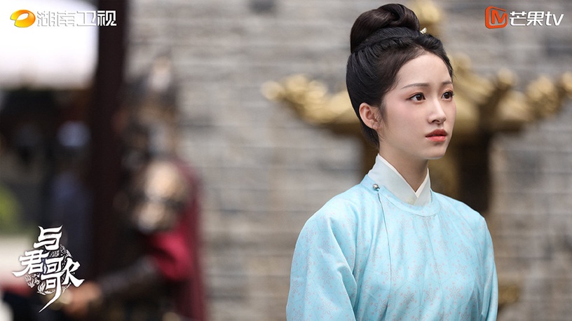 熱播古裝劇「高顏值古裝美人」3:楊肸子 飾演《與君歌》劉彌紗