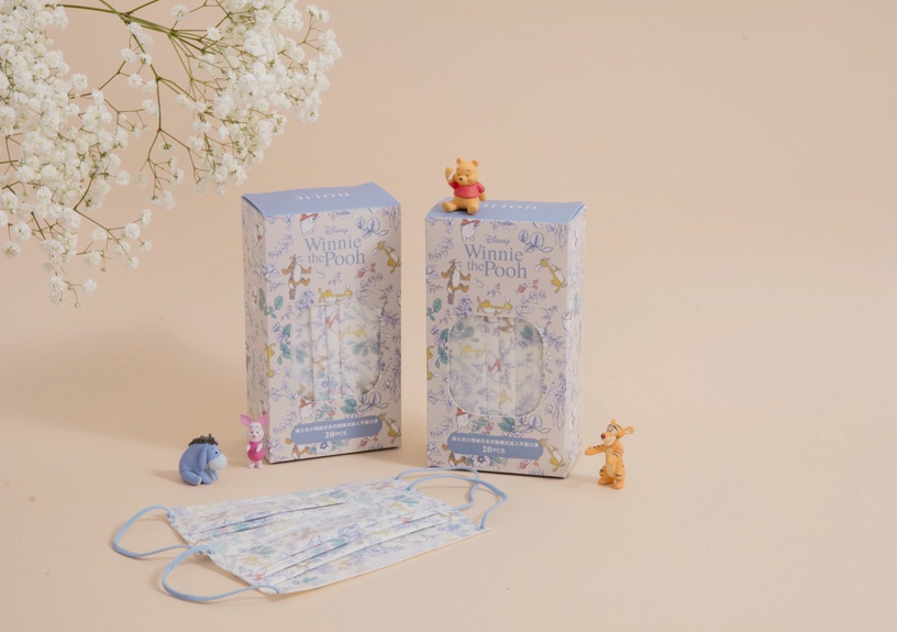Grace gift推「小熊維尼秘境花園口罩」!