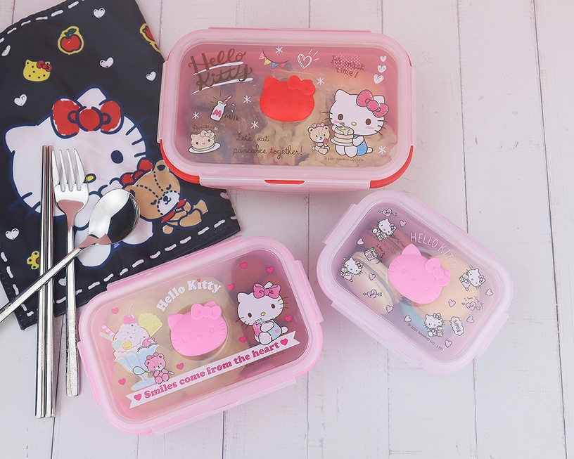 7-ELEVEN「Hello Kitty折疊保鮮盒」這天開賣!超萌Kitty蓋+三種尺寸,摺疊設計超便利