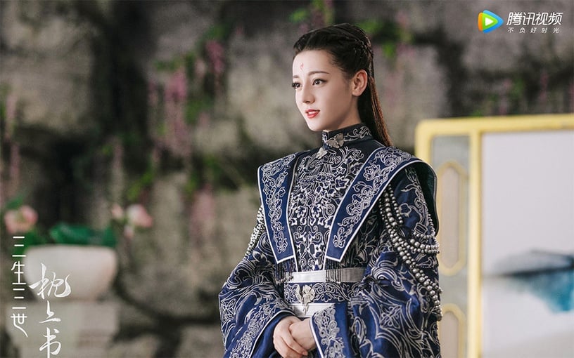 迪麗熱巴「陸劇新娘造型」5:《三生三世枕上書》
