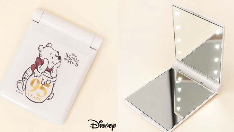 維尼控注意!「小熊維尼95週年」限定商品登場!LED補光摺疊鏡、筆電包超萌必收~