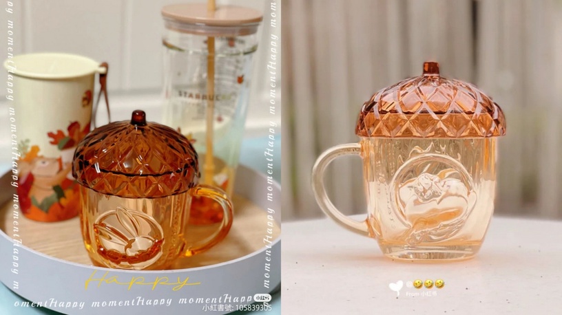 星巴克「中秋新品」超萌登場!毛絨月兔包粉絲必收,秋日小狐狸、松果刺蝟杯可愛破表
