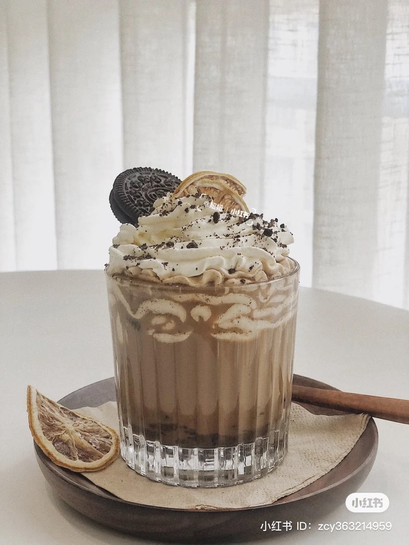 自製咖啡飲品系列推薦3:oreo鹹奶油拿鐵