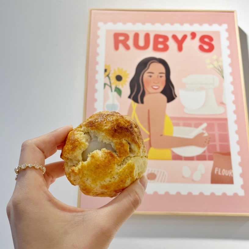 芋泥控快衝!Ruby's開賣芋頭司康