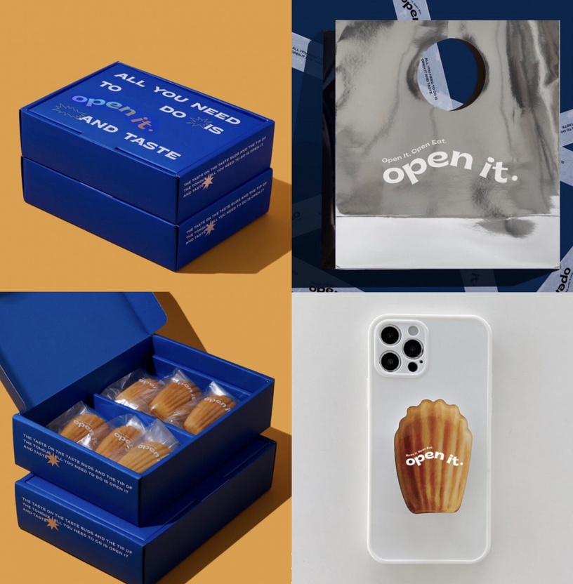 人氣法式甜點「瑪德蓮」推薦:open it.唯一瑪德蓮專門品牌