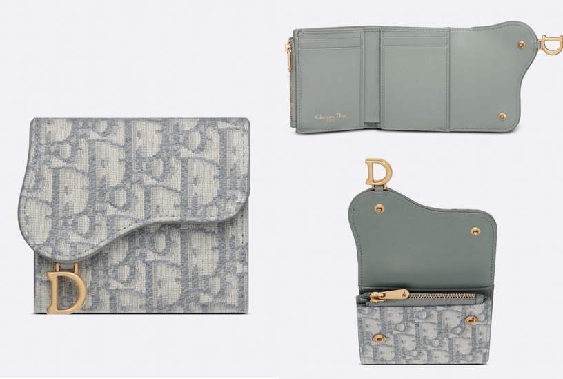 2021新款「精品皮夾/零錢包」推薦:LOEWE Goya 頂級小牛皮卡片套,NT.18000