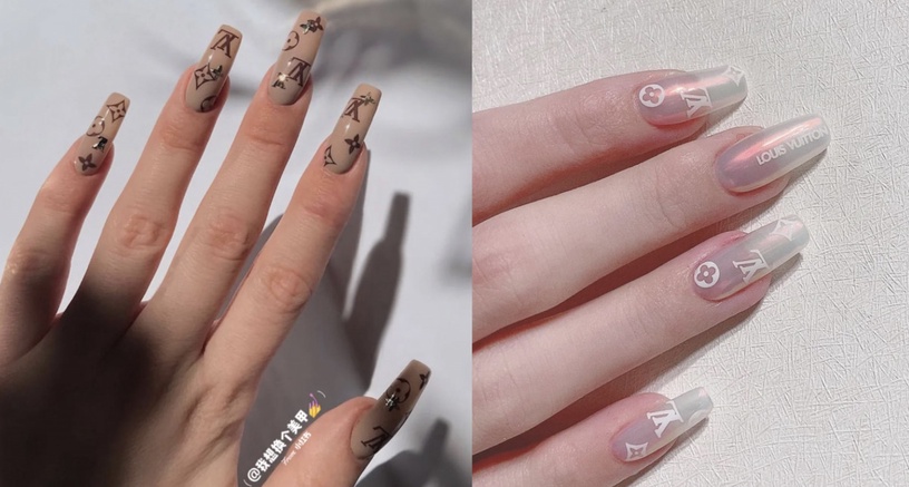 2021「精品美甲」圖鑑!CHANEL全白款超時髦、DIOR老花款質感爆棚,時尚迷必收藏