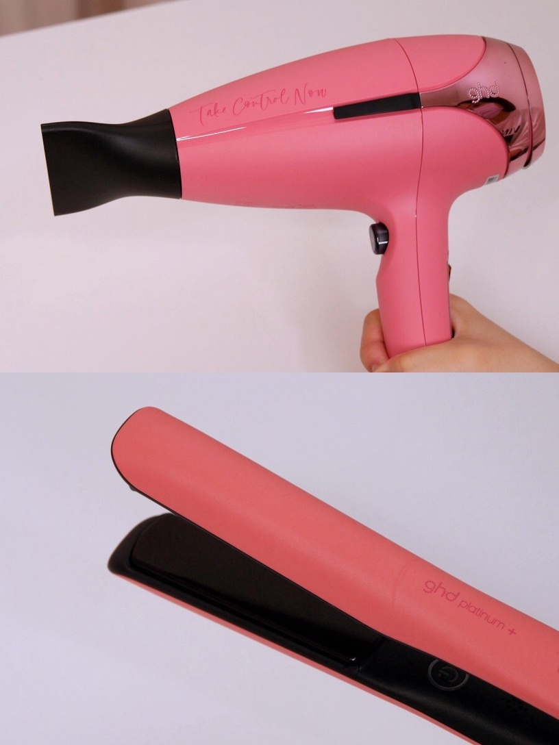 ghd 專業造型負離子吹風機紅粉限定版,NT.8500