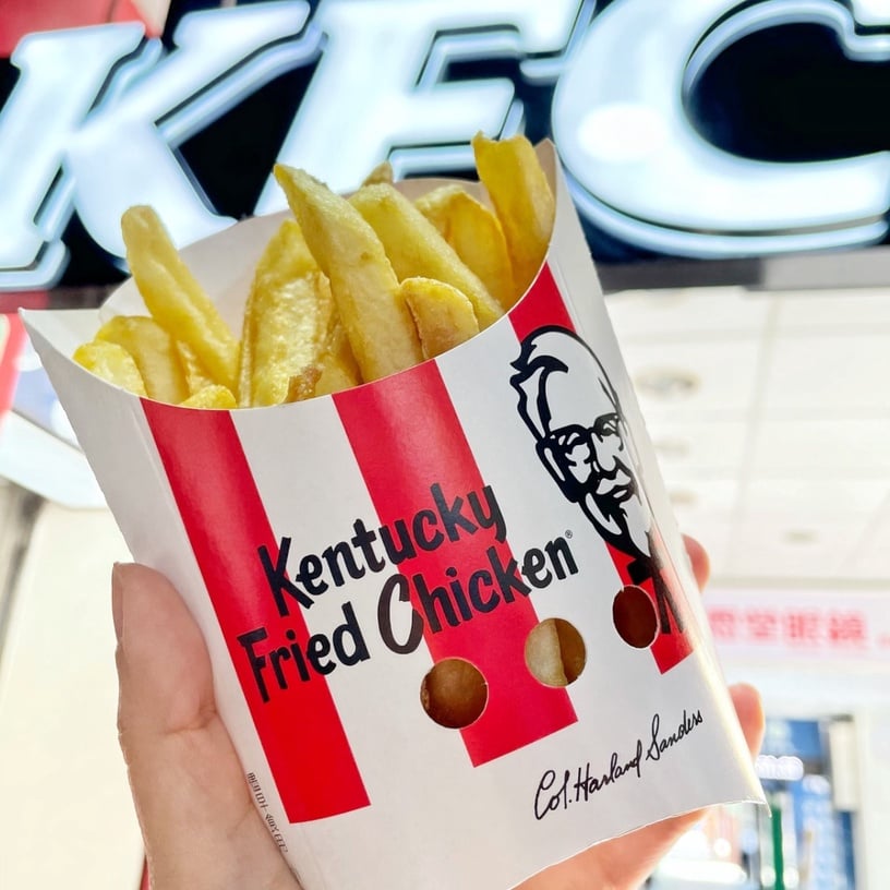 肯德基薯條悄悄改版!麥當勞地瓜薯條後,肯德基薯條也改版現身,酥脆又有馬鈴薯香