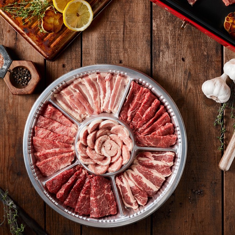 烤肉食品宅配店家推薦7:ROU「職人手切烤肉組」,售價:$1880元