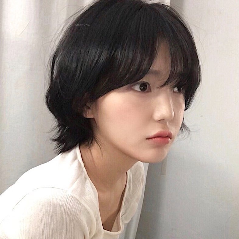 2021初秋髮型範本推薦:初戀感肩上短髮