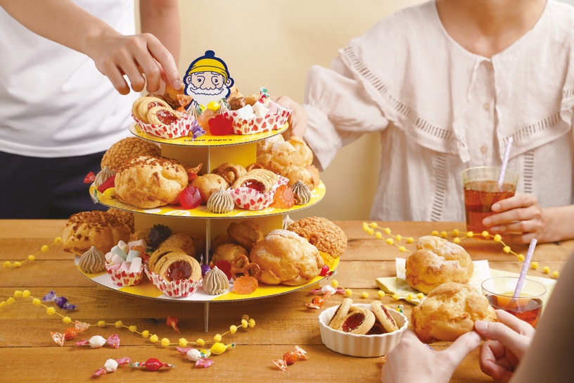 beard papa’s x統一布丁推布丁泡芙!