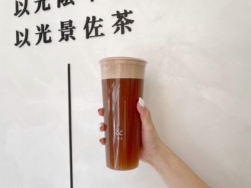 全新手搖品牌「&TEA」開幕!