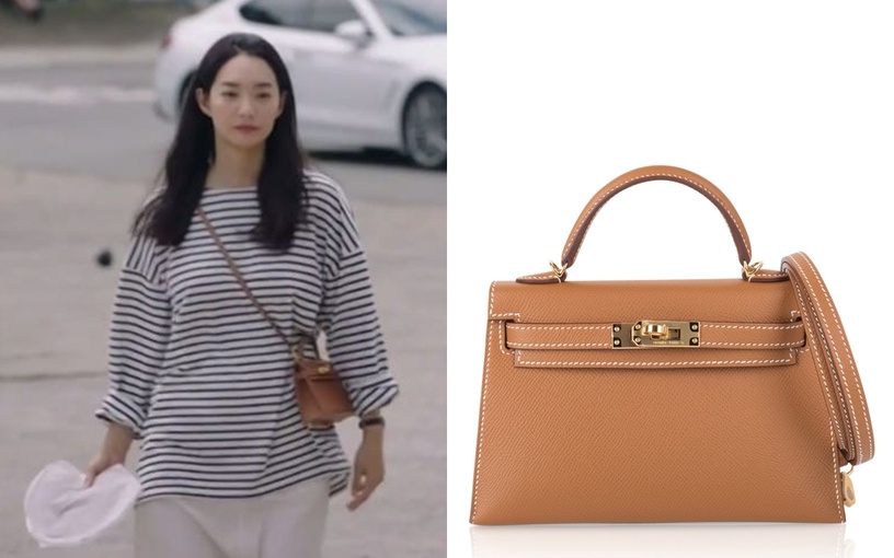 《海岸村恰恰恰》申敏兒包包5:Hermès 愛馬仕 Mini Kelly II Bag