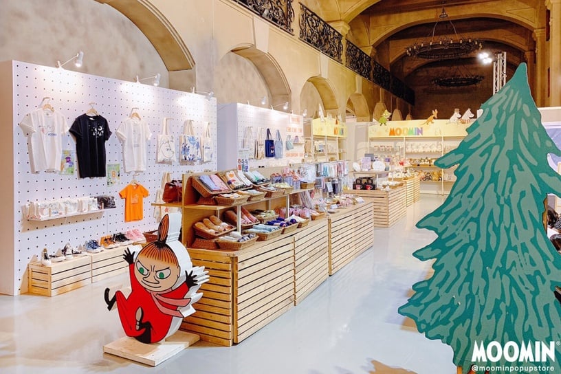 台北快閃店推薦3:MOOMIN期間限定店
