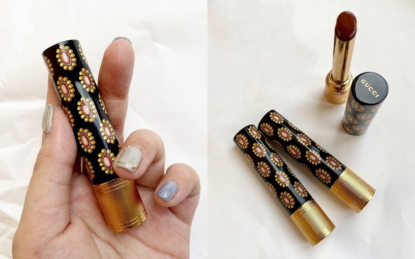 2021秋冬唇膏新品1:Gucci 古馳傾色琉光唇膏,NT1,300