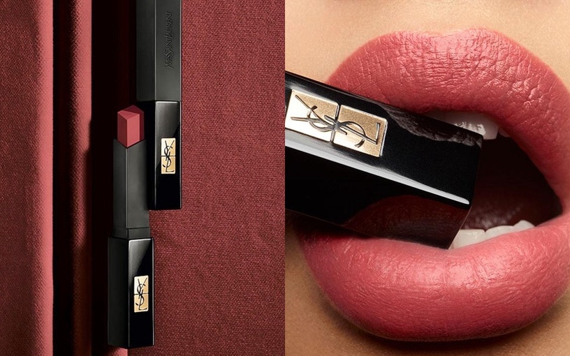 2021秋冬唇膏新品3:YSL 奢華緞面絨霧唇膏,NT1,360
