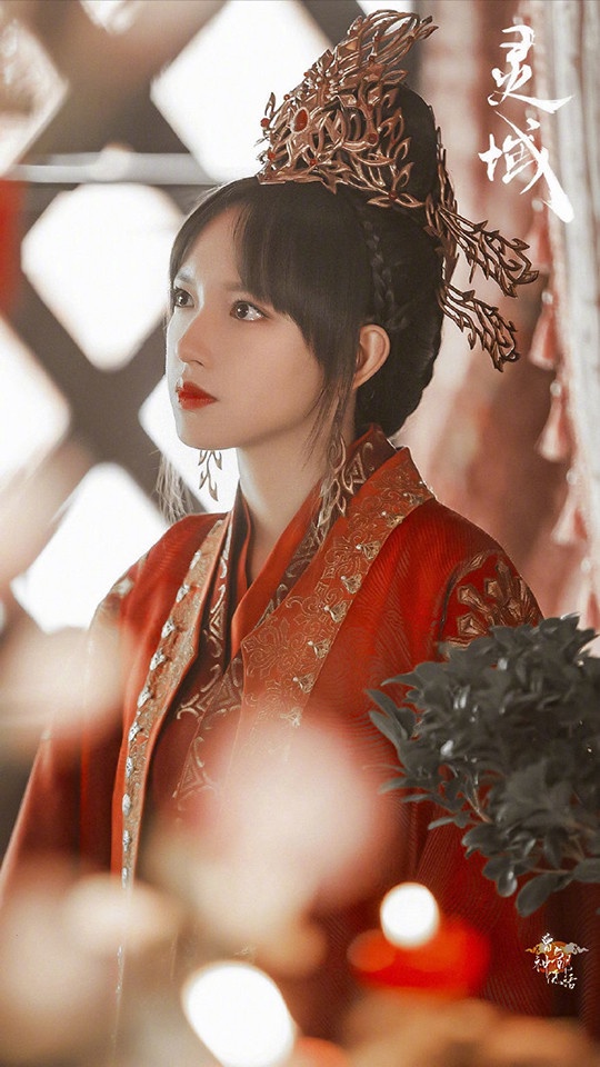 網評2021古裝劇「最美紅衣美人」TOP 9:程瀟 飾演《靈域》凌語詩