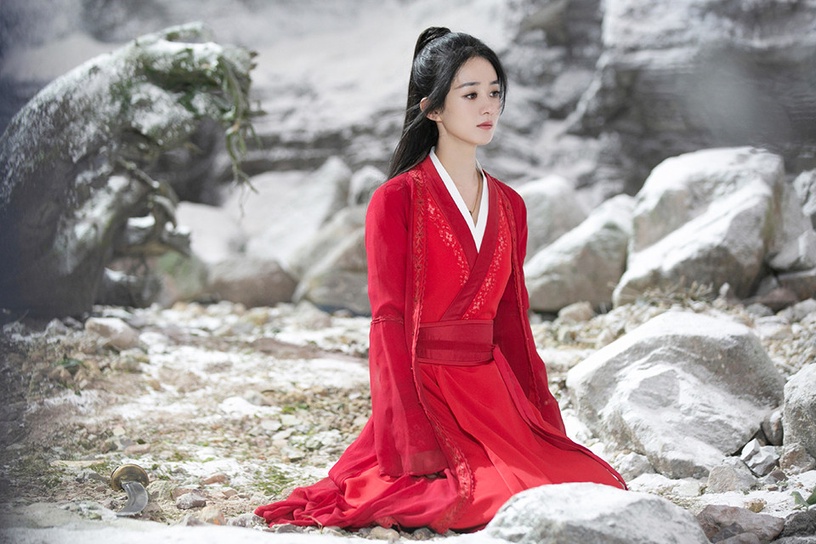 網評2021古裝劇「最美紅衣美人」TOP 5:趙麗穎 飾演《有翡》周翡