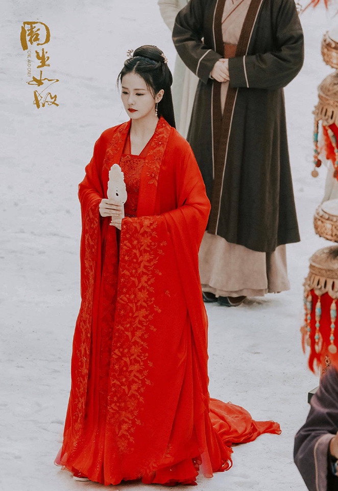 網評2021古裝劇「最美紅衣美人」TOP 3:白鹿 飾演《周生如故》漼時宜
