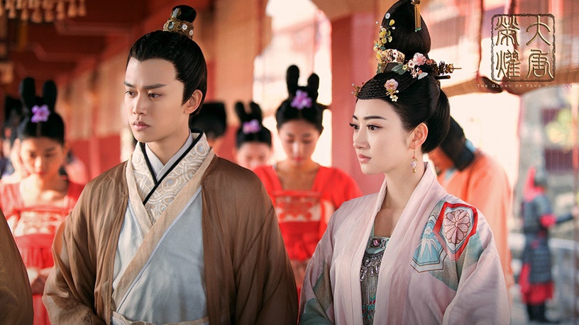 任嘉倫合作的陸劇女神CP感7:景甜《大唐榮耀》