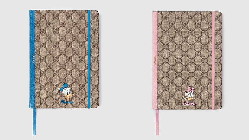GUCCI「Lifestyle系列」文具開賣!GUCCI便條紙、筆記本精緻實用,唐老鴨&黛西款必收