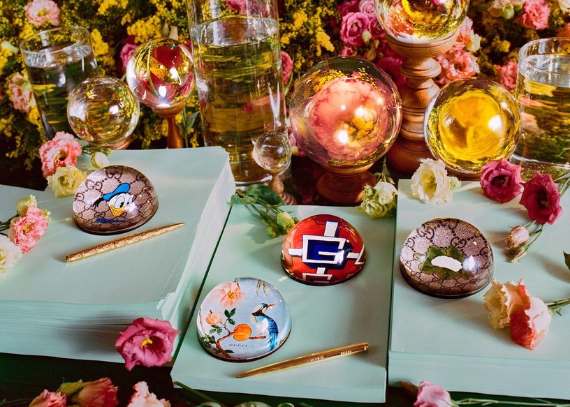 GUCCI「Lifestyle系列」文具開賣!GUCCI便條紙、筆記本精緻實用,唐老鴨&黛西款必收