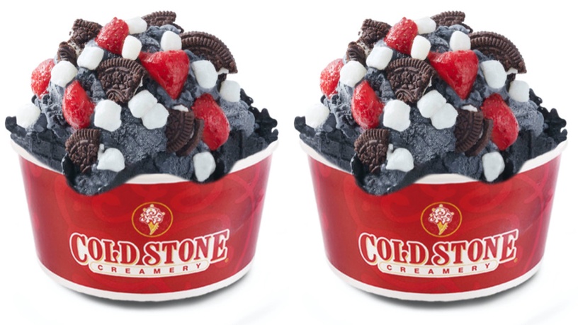 COLD STONE「烤地瓜冰淇淋」!台57地瓜+森永海鹽焦糖+卡士達麻糬,還吃得到蜜地瓜!