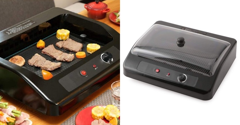 家用電烤爐評比推薦6:Roommate無煙燒烤機EB-RM200A,售價:約$5000元