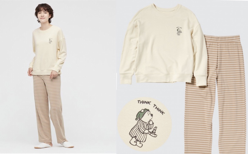 UNIQLO秋季「小熊維尼家居系列」開賣!維尼抱枕萌翻,居家拖鞋、睡衣超欠買!