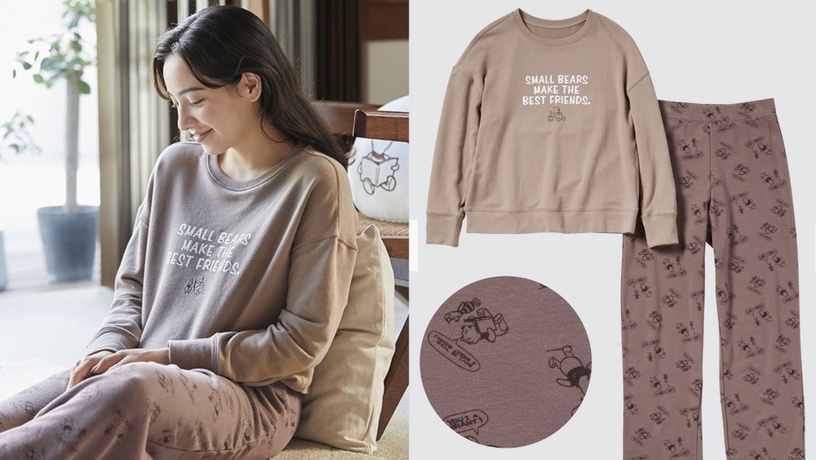 UNIQLO秋季「小熊維尼家居系列」開賣!維尼抱枕萌翻,居家拖鞋、睡衣超欠買!