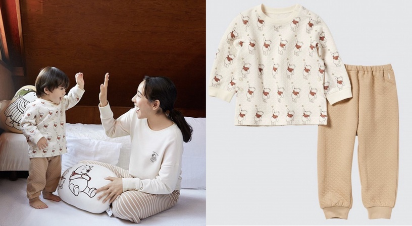 UNIQLO秋季「小熊維尼家居系列」開賣!維尼抱枕萌翻,居家拖鞋、睡衣超欠買!