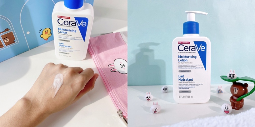 CeraVe適樂膚 LINEFRIENDS超萌限定禮盒 長效清爽保濕乳 長效潤澤修護霜 全效超級修護乳 臉跟身體都能用