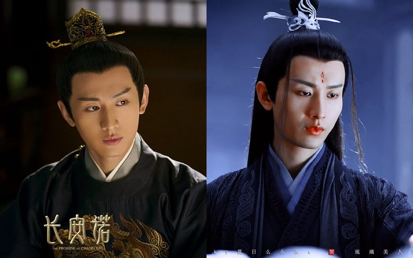 古裝劇 男星束髮vs披髮5:成毅