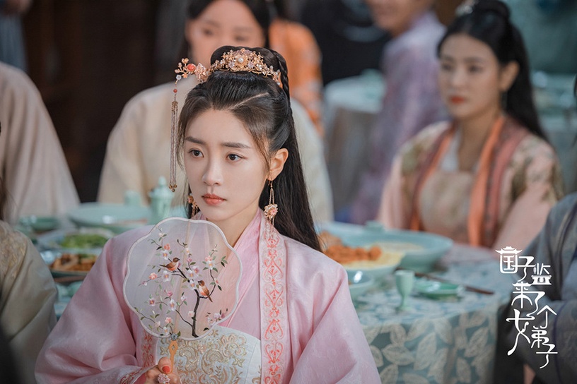 熱播「古裝甜寵陸劇」古裝美人TOP 7:張月 飾演《國子監來了個女弟子》宋佳音