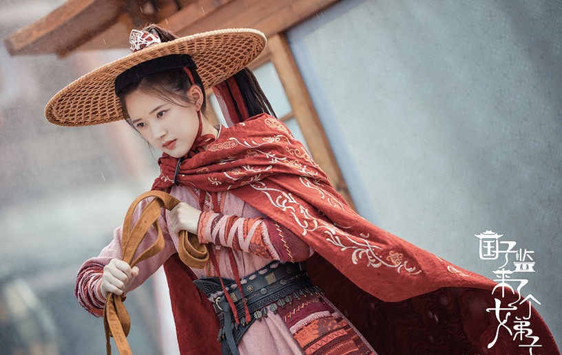 熱播「古裝甜寵陸劇」古裝美人TOP 1:趙露思 飾演《國子監來了個女弟子》桑祈